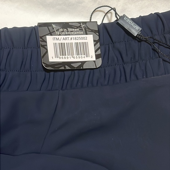 NWT sz XL Spyder Women's Navy Active Sport Pants - Picture 7 of 7